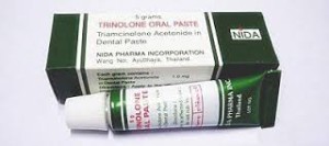 trinolone oral paste